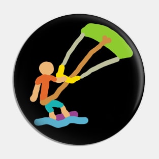 Kiteboarding Pin