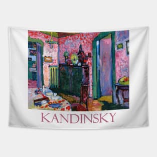 Interior (My Dining Room) by Wassily Kandinsky Tapestry