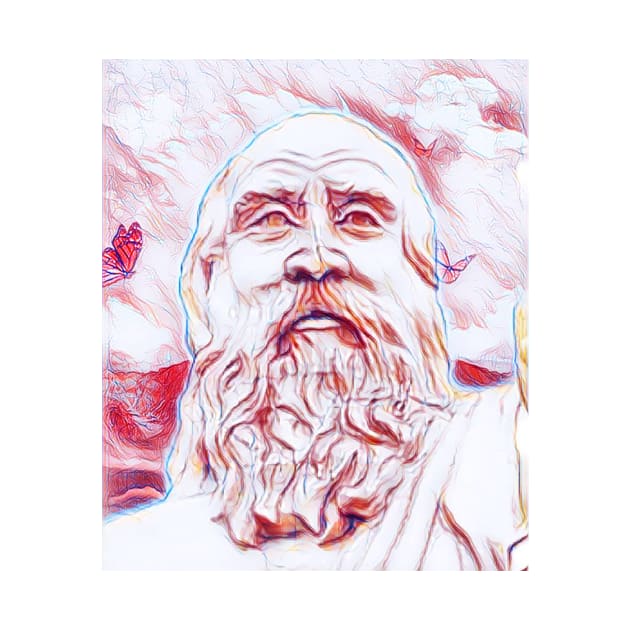 Diogenes Portrait | Diogenes Artwork 3 by JustLit