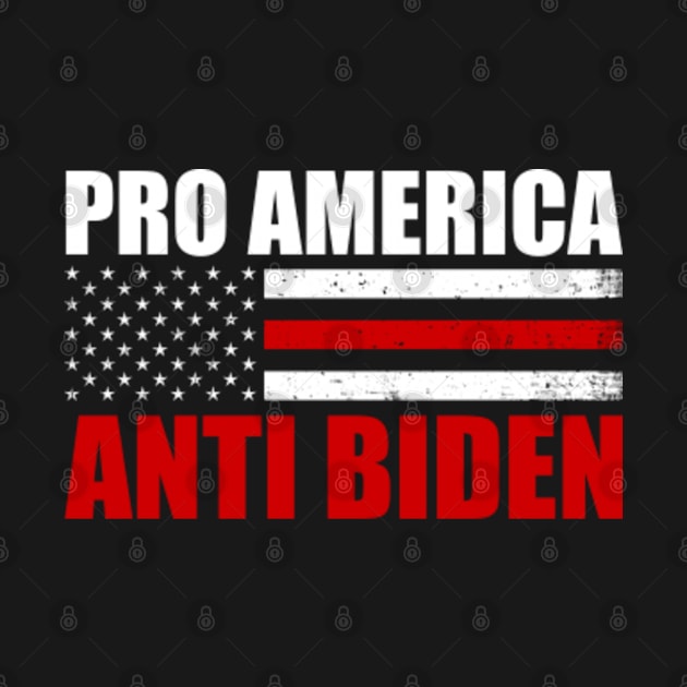 Pro-America Anti-Biden American USA Flag Resist by GreenCraft