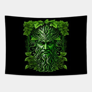 Jack Of The Wood Traditional Pagan Celtic Greenman Tapestry