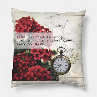 Aesthetic, vintage, retro, cottagecore, vaporware, gifts gift ideas, positive, quote, love, romantic, inspiration, motivation, floral Pillow