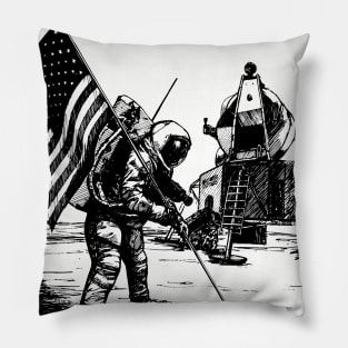 Apollo Moon Landing Space NASA Pillow