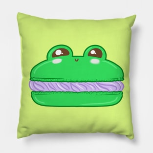 Frog Macaron Pillow