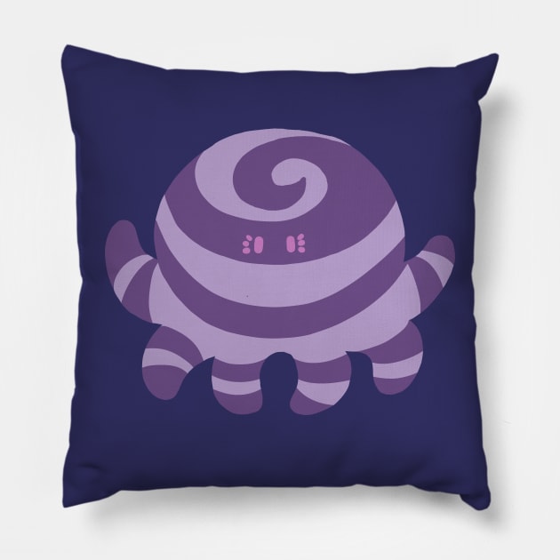 Vectored Vulgar Vulgaris Pillow by JenjoInk