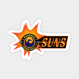 Phoenix Suns Basketball Team Magnet