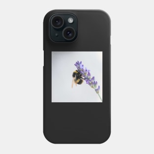 Bumble Bee on Lavendar Phone Case