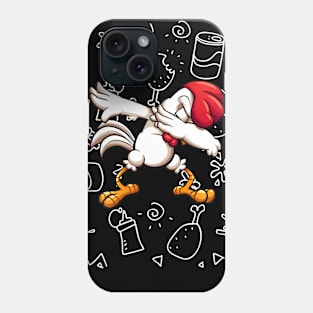 dabbing dab chicken funny Phone Case