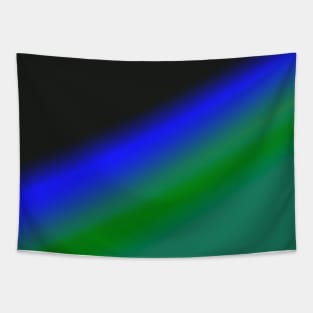 green blue black abstract texture Tapestry