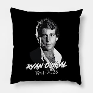 Ryan O'neal Rest In Peace Pillow