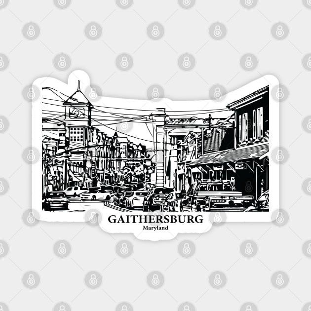 Gaithersburg - Maryland Magnet by Lakeric