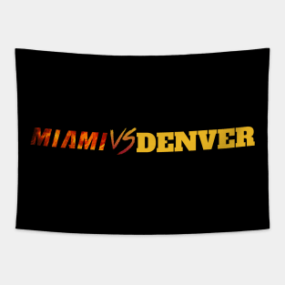 NBA FINALS heat vs Nuggets Tapestry