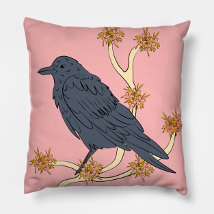 American Crow Pillow