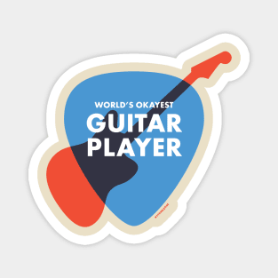 World's okayest guitar player - StrinZone Magnet