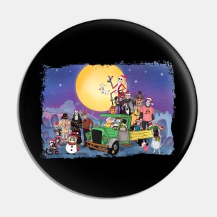 Driving Home For Christmas Pin