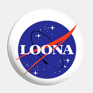 Loona in Space Pin