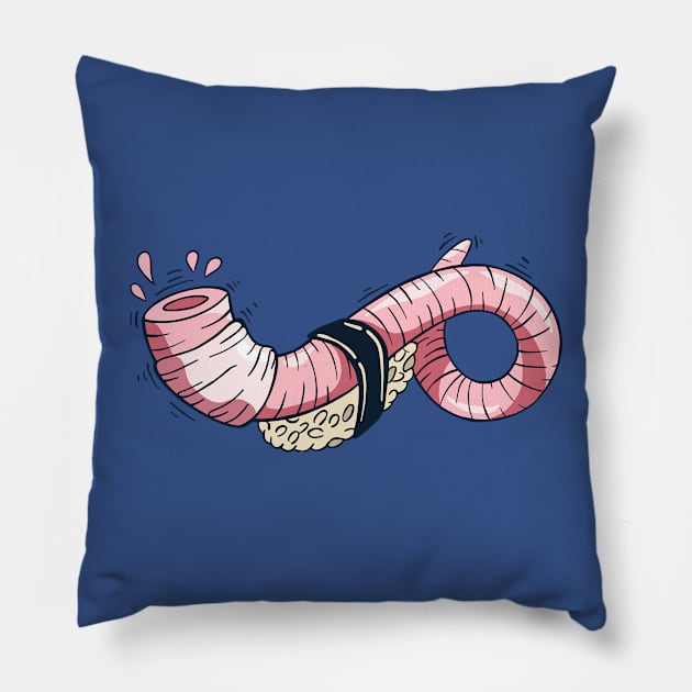 Worm Pillow by il_valley