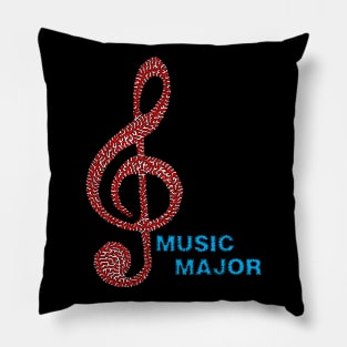 Music Major Pillow