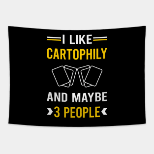 3 People Cartophily Cartophilist Tapestry