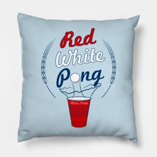 Beer Pong USA Pillow