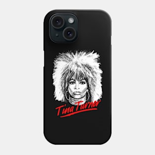 Tina Turner Rock And Roll Phone Case