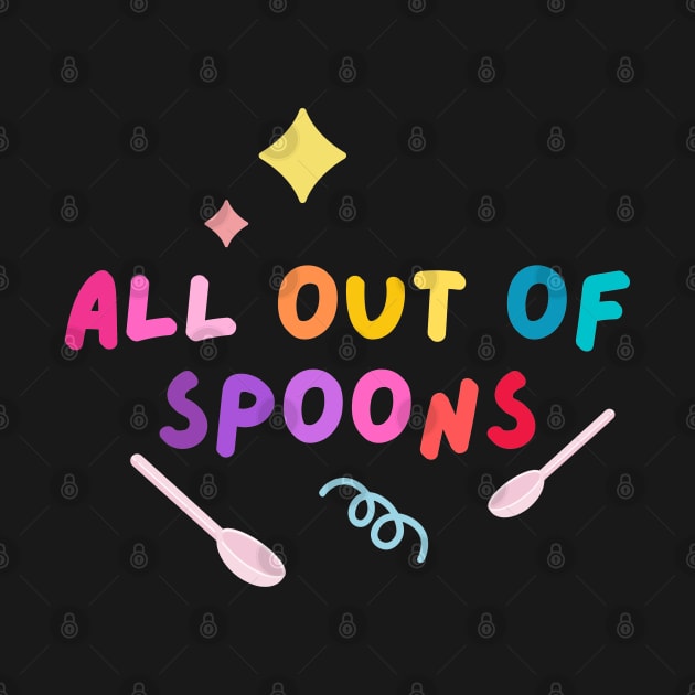 All out of spoons by applebubble