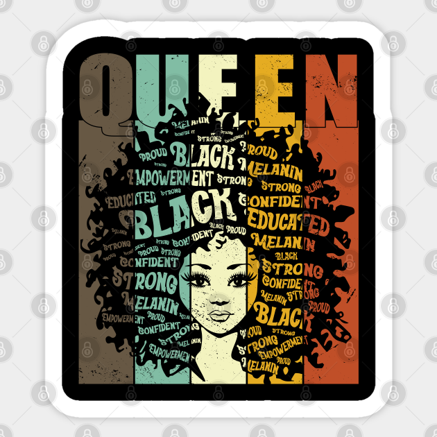 African American woman Equality - Equal Rights - Sticker