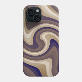 Brown Waves Phone Case