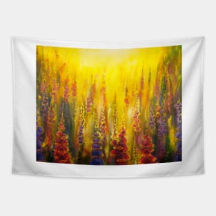 Dance of flowers Tapestry