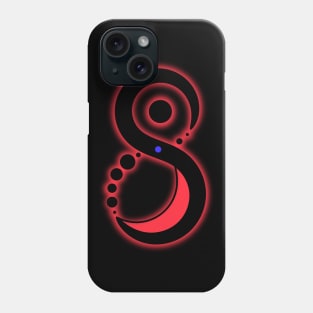 Solaris Moebius Rot (Logo klein) Phone Case