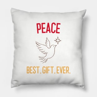 Peace Best Gift Ever Faith Prayer Pillow