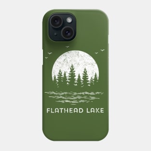 Flathead Lake Montana Fishing, Hiking and Family Vacations Phone Case