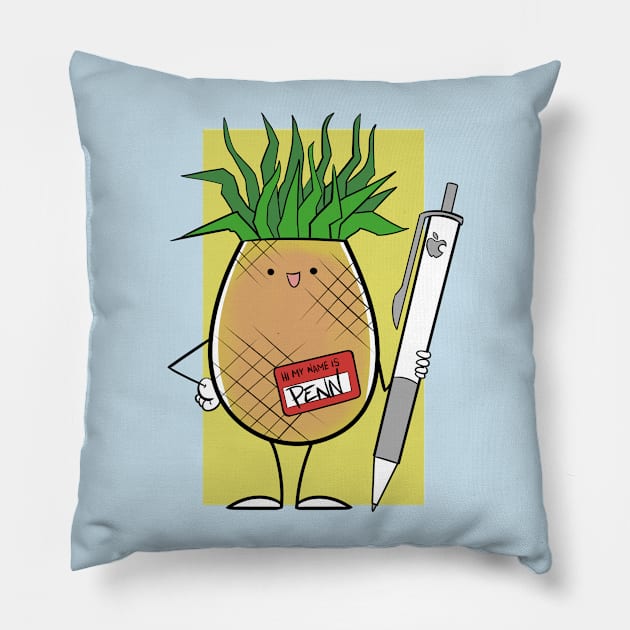 PPAP Pillow by jareddraws