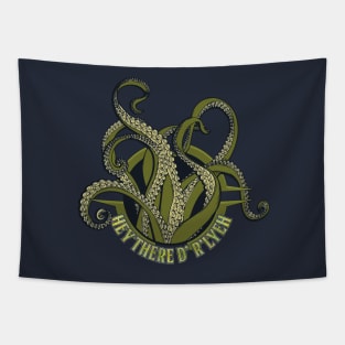 Nerdy Tee - Lovecraft R'lyeh Tapestry