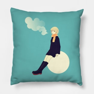 Snow ball Pillow