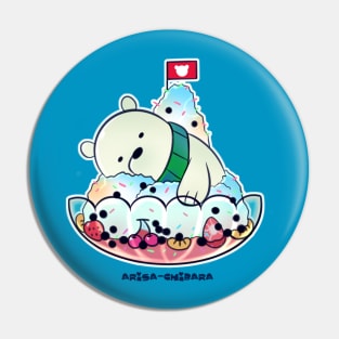 Polar Bear Shaved Ice Pin