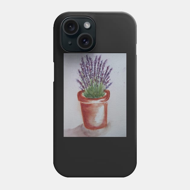 Lavender Pot Phone Case by Juliejart