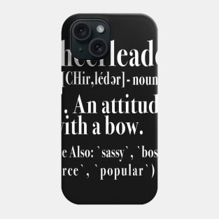 Cheerleader Definition Cheerleading Gift Phone Case