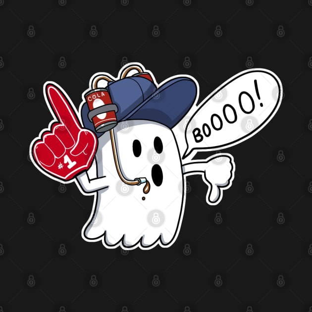 Disapproval of Ghost Sports Fan by DugglDesigns