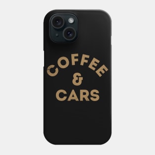 Coffee & Cars Phone Case