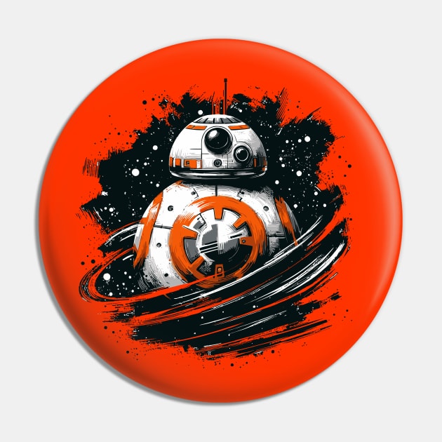 Spherical Droid Pin by Ikibrai