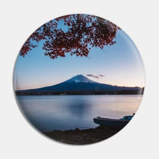 Mount Fuji Autumn Pin