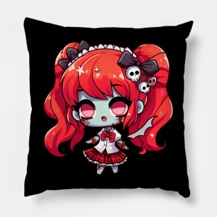 Terror Chic: Redhead Chibi Zombie Pillow