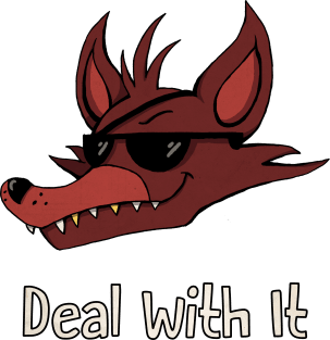 Five Nights at Freddy's - Foxy - Deal With It Magnet