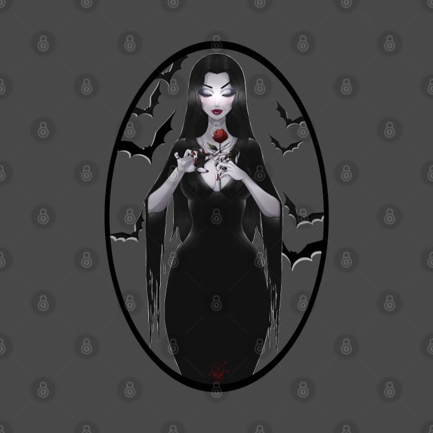 Morticia Addams by Monstrous1