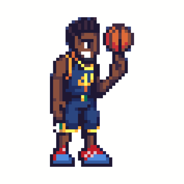 Pixel Donovan Mitchell by hansenjames