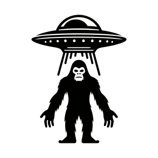 UFO and a the Bigfoot T-Shirt