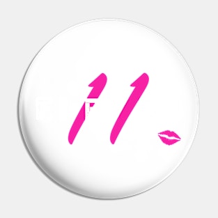 PINK KISS Pin