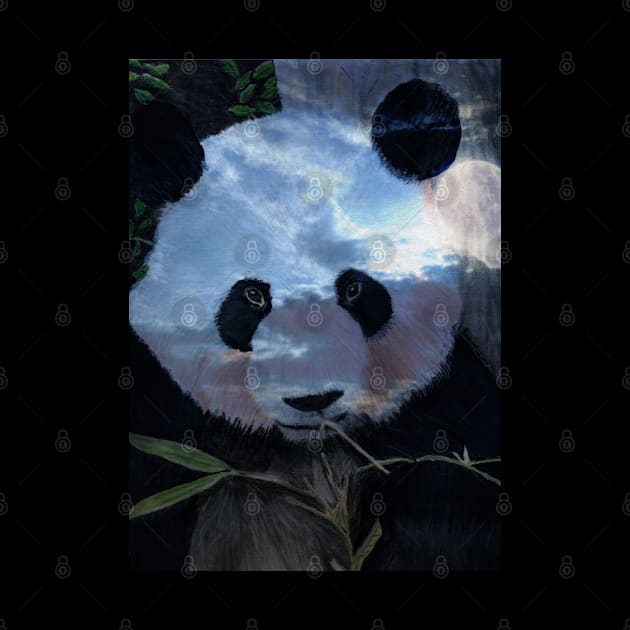 Panda Bear by teenamarie23art