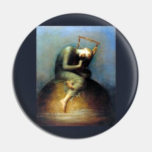 Hope - George Frederic Watts Pin